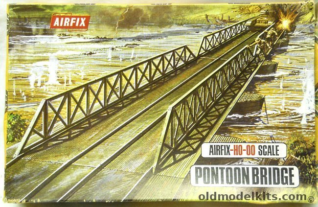 Airfix 1/87 Pontoon Bridge HO / OO Scale, 1708-198 plastic model kit